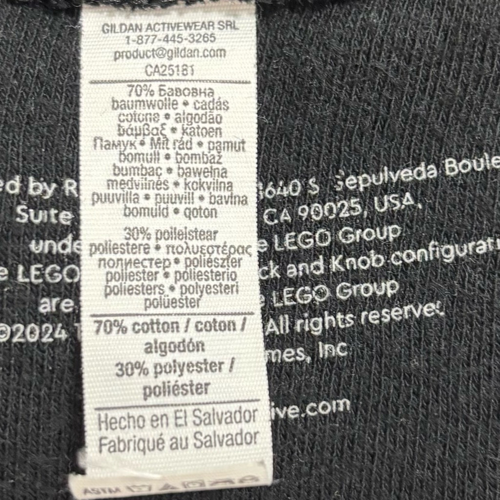 Men's or Unisex Black LEGO Fortnite Hoodie, Size Medium - Picture 6 of 6